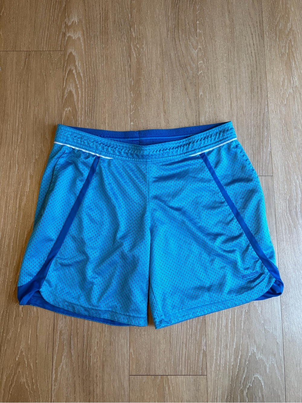 Reebok Blue Athletic Mesh Shorts